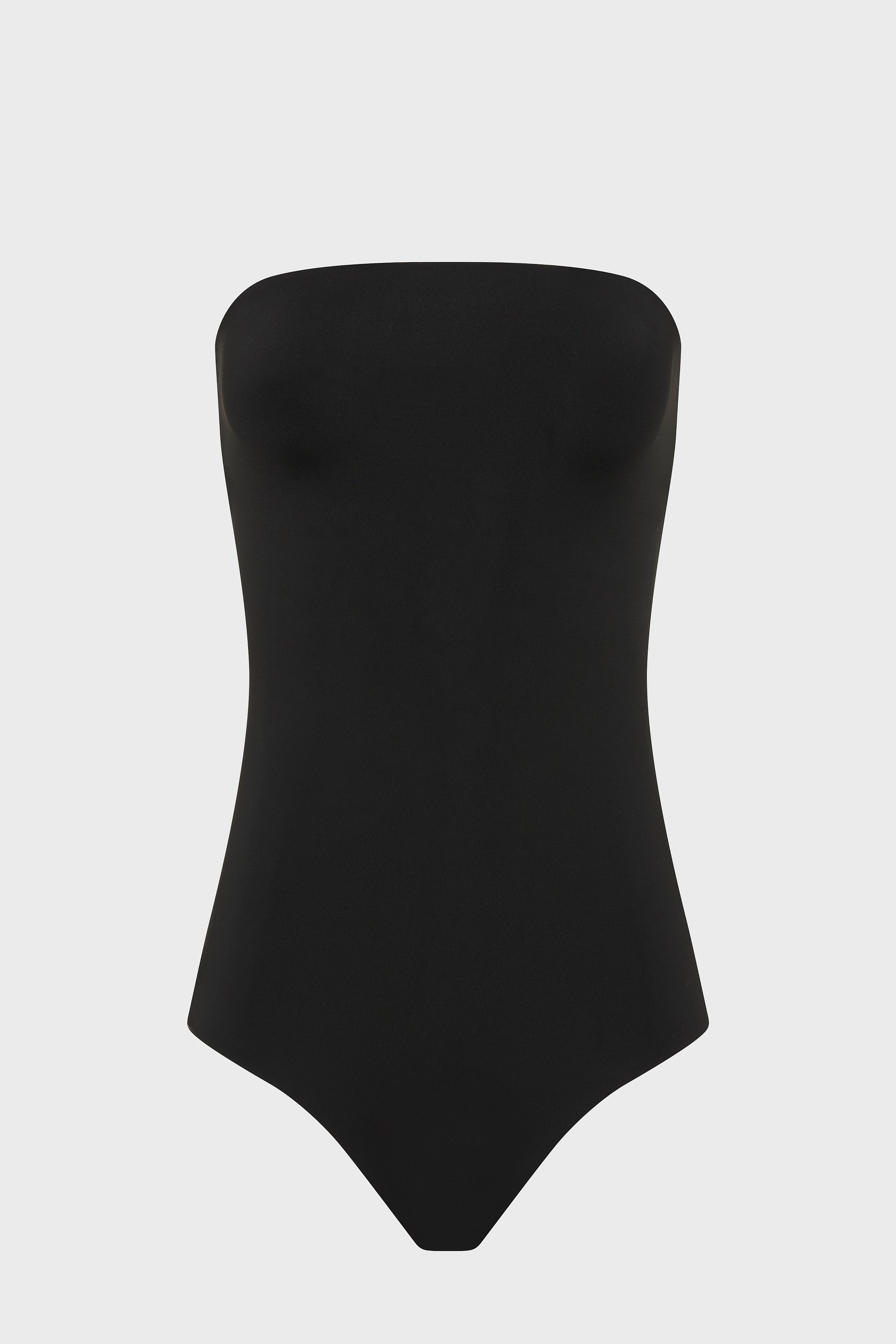 Embodee Alba Bandeau One Piece Black – Strapless Swimsuit | Bondi Born® – BONDI ...