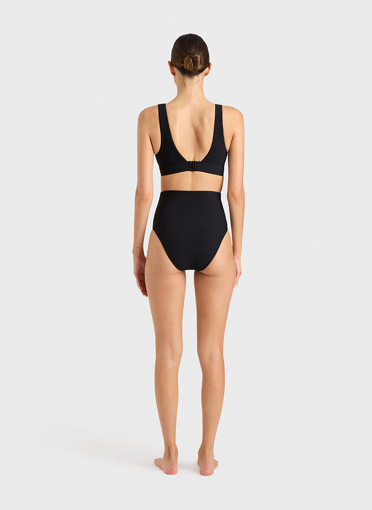 Amelia Bikini Top - Black
