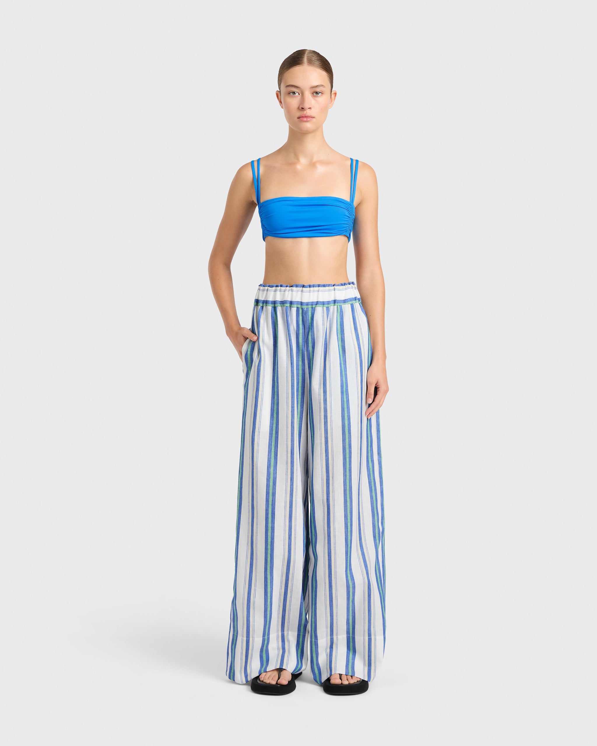 BONDI BORN® | Vida One Piece Swimsuit in Delft Blue