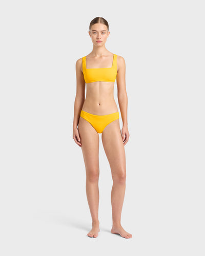 Aria Bikini Top - Canary