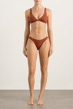Aurelie Bikini Top - Copper