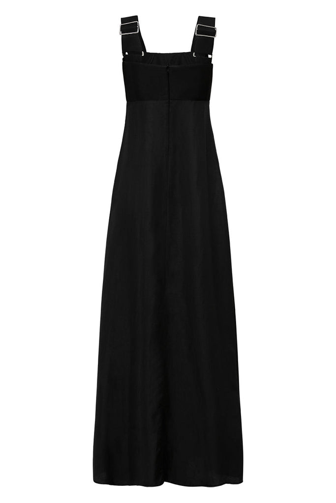 Azores Long Dress - Black