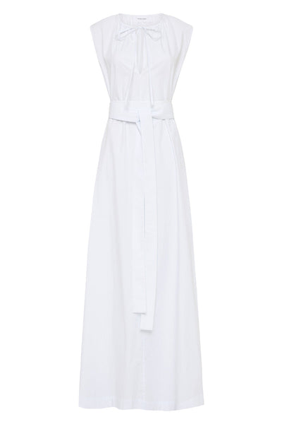 BONDI BORN Piedmont Cotton Sundress in White Australian Designer