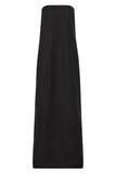 Bormio Strapless Maxi Dress - Black