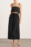 Delphi Cocoon Skirt - Black