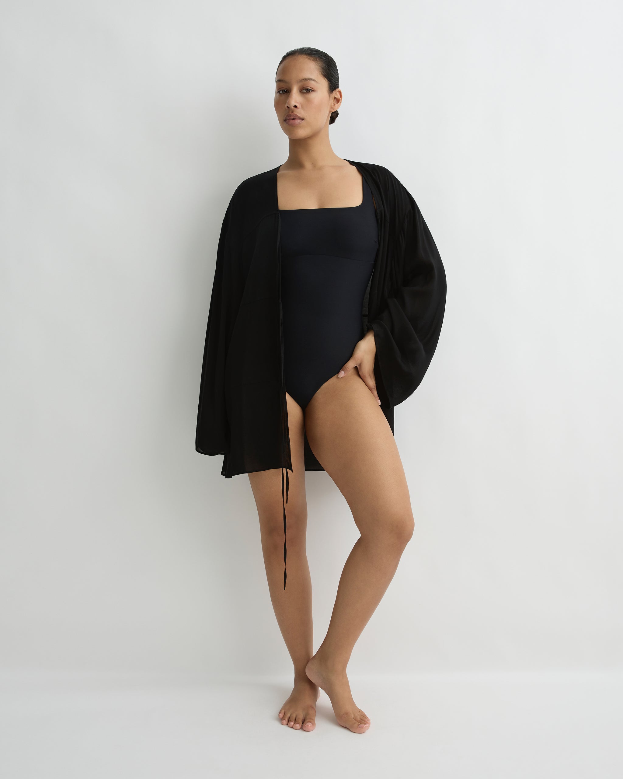 Mackinley One Piece Black (Sculpteur®) – Square Neck | Bondi