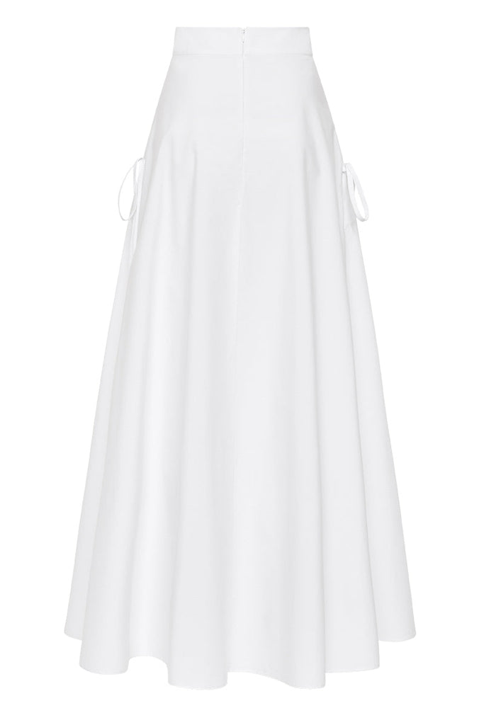Piedmont Circle Skirt - White