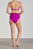 BONDI BORN® Aurelie Bikini Top in Acai
