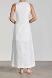 BONDI BORN® Rhodes Long Dress in White