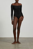 Minnie Bikini Bottom in Embodee™ Fabric - Black
