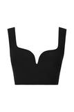 BONDI BORN® Elora Bikini Top in Black