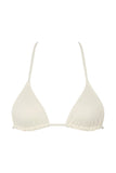BONDI BORN® Malia Bikini Top in Porcelain