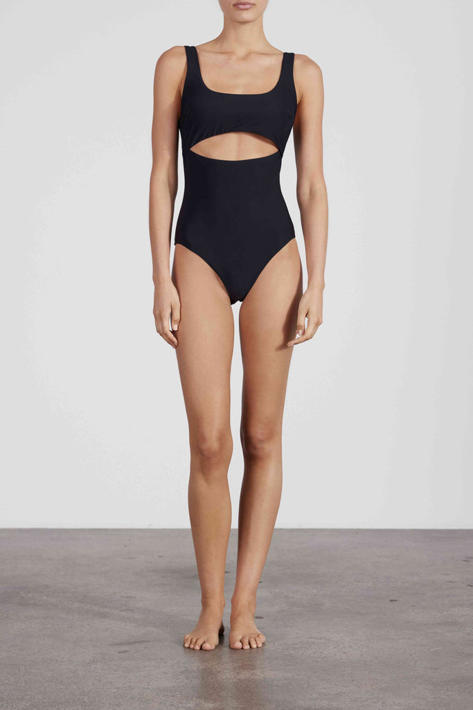 BONDI BORN® Cleo One Piece Swimsuit in Black