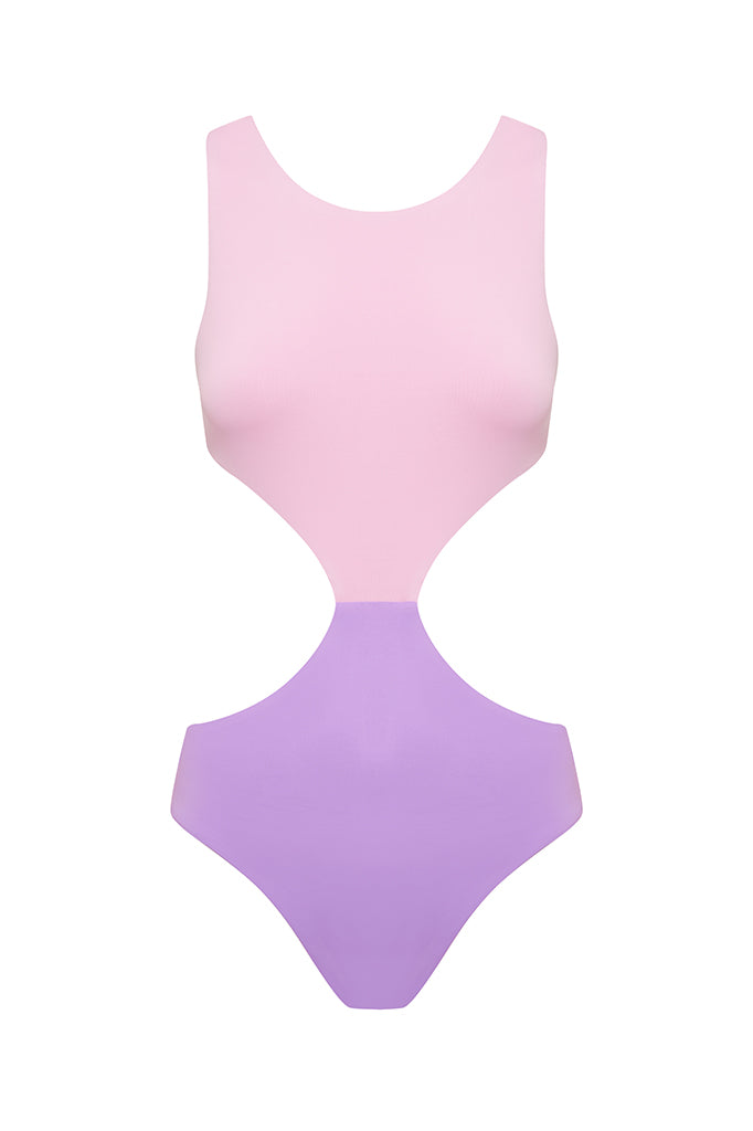 BONDI BORN® Celine One Piece Swimsuit in Lavender